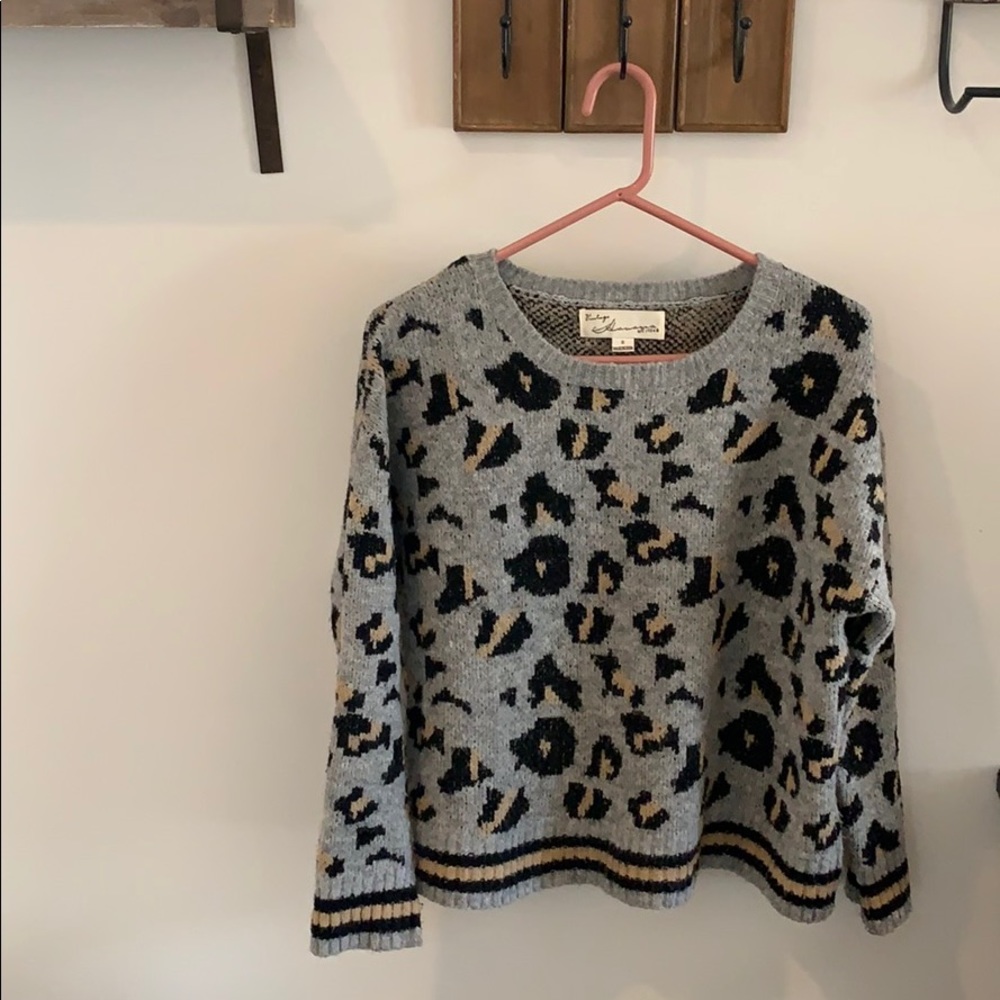 Vintage Havana animal print sweater